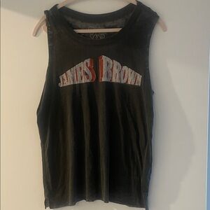 Chaser Black Tank Top with Graphic Print